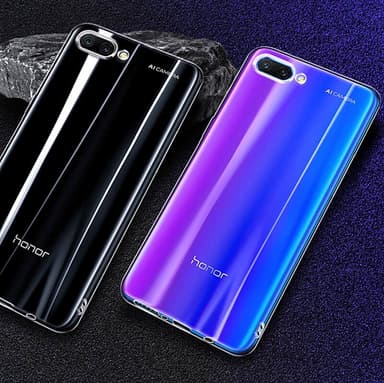 Transparent Silikon TPU-Skal till Honor 10