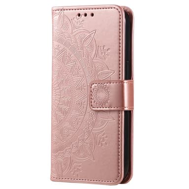 SKALO Sony Xperia 10 V Mandala Plånboksfodral - Roséguld