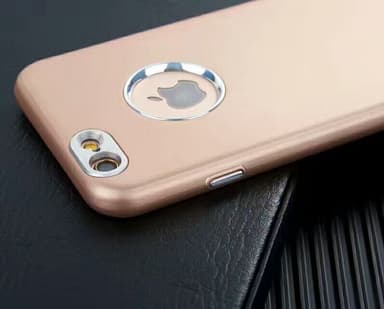 iPhone 7/8 | TPU-Skal Metallknappar - Svart