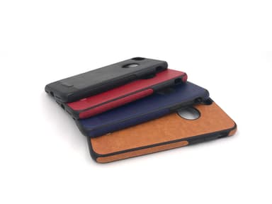 Läderimitation iPhone 7/8 - Blå