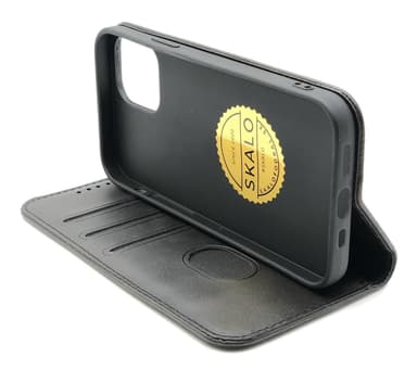Plånboksfodral Premium iPhone 12 / 12 Pro - Svart