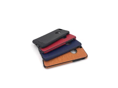iPhone 6/6S Mjukt läderskal - Röd