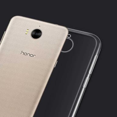 Transparent Silikon TPU-Skal till Huawei Y6 2017