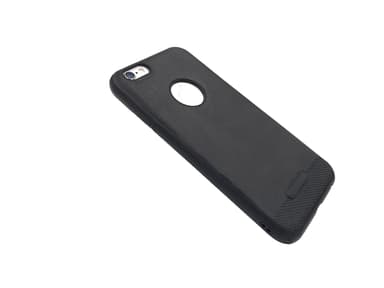 iPhone 6/6S Mjukt läderskal - Svart