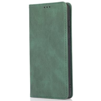 SKALO Samsung A23 5G Slim Premium Plånbok - Grön