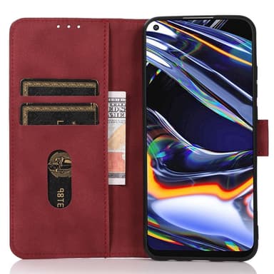 SKALO Sony Xperia 10 V KHAZNEH Plånboksfodral i PU-Läder - Röd