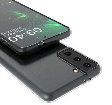 Transparent Silikon TPU-Skal till Samsung S21 Plus