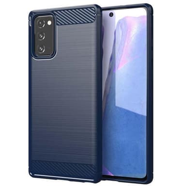 Stöttåligt Armor Carbon TPU-skal Samsung Note 20 - Svart
