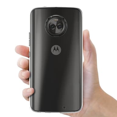 Transparent Silikon TPU-Skal till Moto X4