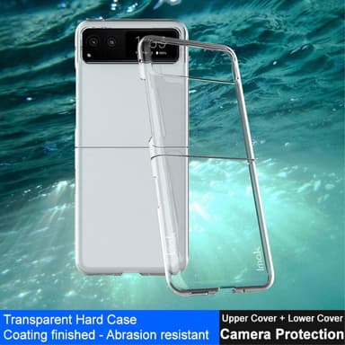IMAK Motorola Razr 40 5G Crystal Case II Pro 2-delat Skal - Transparent