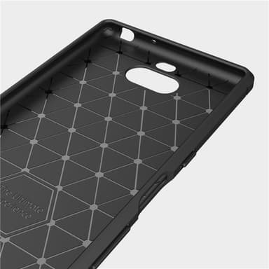 Stöttåligt Armor Carbon TPU-skal Sony Xperia 10 - Röd