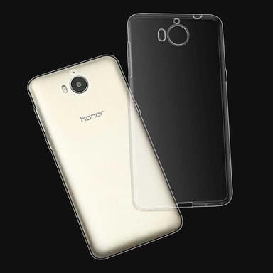 Transparent Silikon TPU-Skal till Huawei Y6 2017