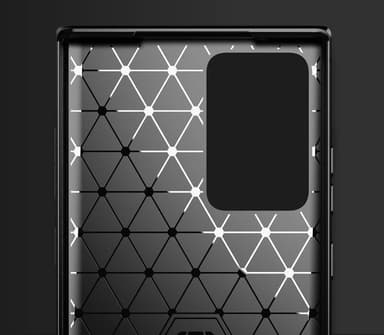 Stöttåligt Armor Carbon TPU-skal Samsung Note 20 Ultra - Grå