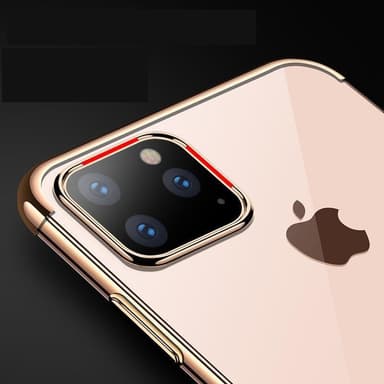 Design TPU-skal Electro Plating till iPhone 11 Pro Max - Blå