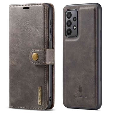 DG MING Samsung A23 5G 2-i-1 Magnet Plånboksfodral - Grå