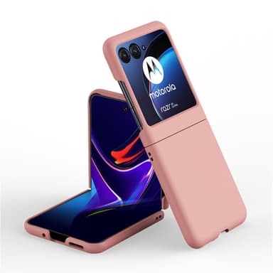 SKALO Motorola Razr 40 Ultra 5G Ultratunn Skin-touch Fold Skal - Rosa