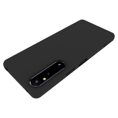 SKALO Sony Xperia 1 V Mattsvart Ultratunn TPU-Skal
