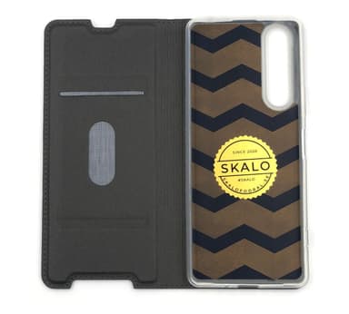Plånboksfodral Ultratunn design Sony Xperia 1 II - Guld