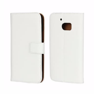 Plånboksfodral Äkta Skinn HTC 10 - Svart