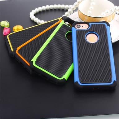 iPhone 7 extra skyddande skal | Shockproof Armor - Grå