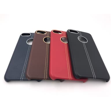 Detaljrikt skal till iPhone 6/6S Retro känsla - Blå