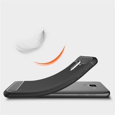 Stöttåligt Armor Carbon TPU-skal Samsung J6 (2018) - Grå