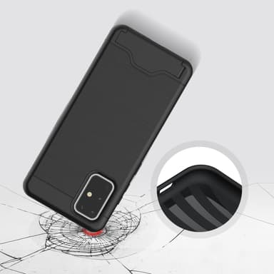 Samsung S20 Plus | Armor skal | Korthållare - Turkos