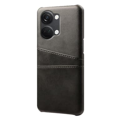 SKALO OnePlus Nord 3 5G / Ace 2V PU-Läder Korthållare Skal - Svart