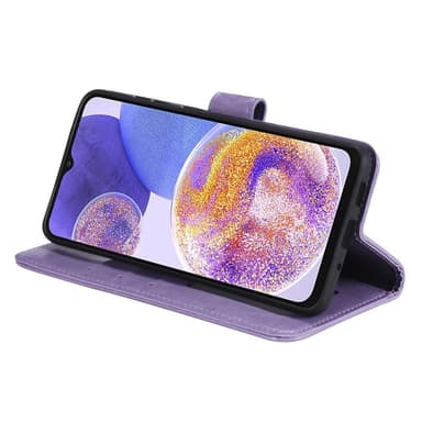 SKALO Samsung A23 5G Mandala Plånboksfodral - Lila