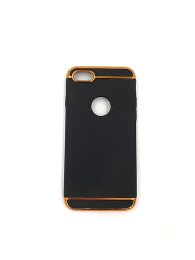 Design skal 3 i 1 guldkant till iPhone 8 - Guld