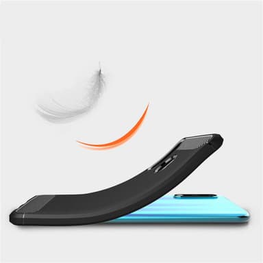 Stöttåligt Armor Carbon TPU-skal Huawei P30 Lite - Svart