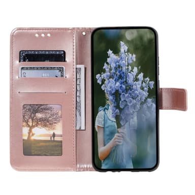 SKALO Sony Xperia 10 V Mandala Plånboksfodral - Roséguld