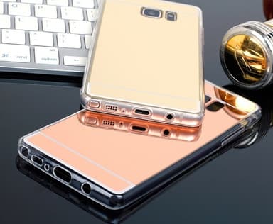 Spegelskal Samsung S7 - Guld