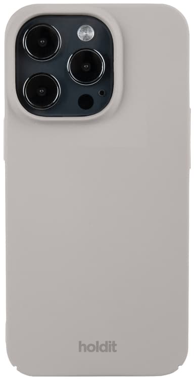 Holdit Slim Case iPhone 15 Pro skal (grå)