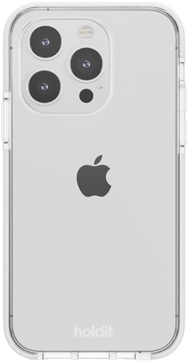 Holdit Seethru iPhone 15 Pro skal (vit)