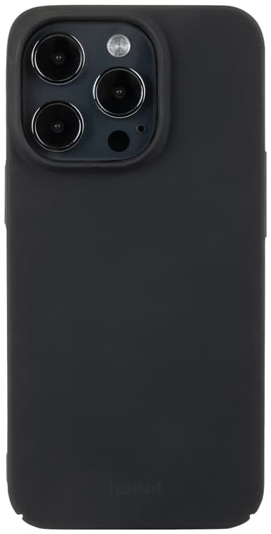 Holdit Slim Case iPhone 15 Pro skal (svart)