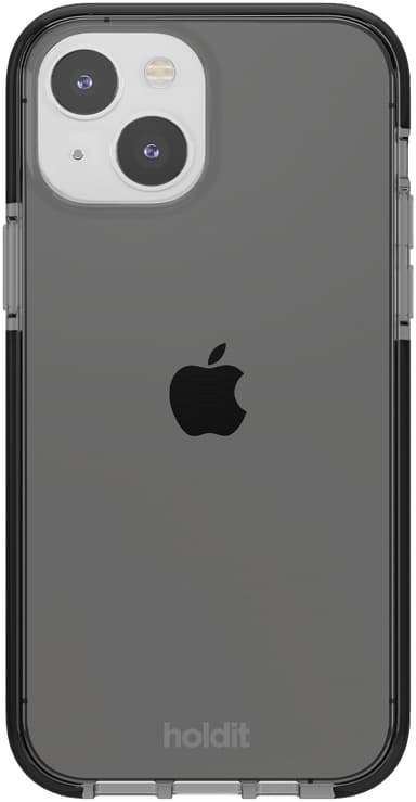 Holdit Seethru iPhone 15 skal (svart)