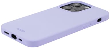 Holdit silikonskal till iPhone 15 Pro (lila)