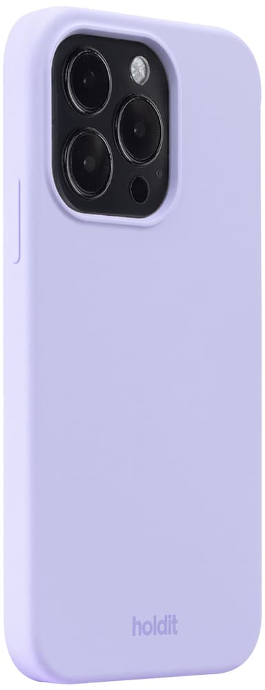 Holdit silikonskal till iPhone 15 Pro (lila)