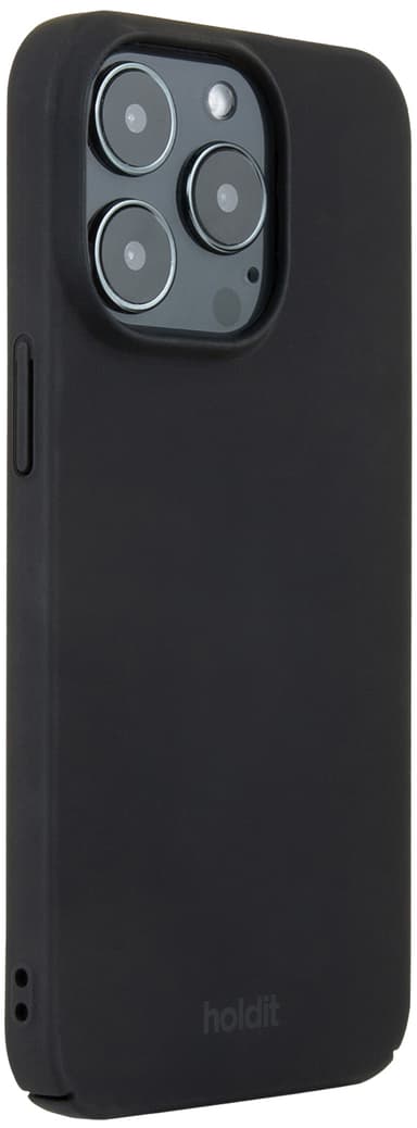 Holdit Slim Case iPhone 15 Pro skal (svart)