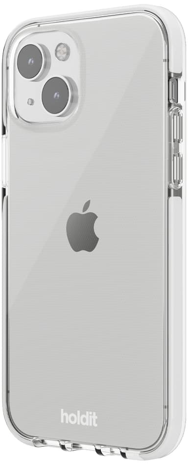 Holdit Seethru iPhone 15 skal (vit)