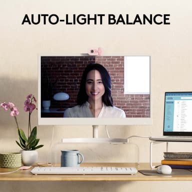 Logitech Brio 100 FullHD webbkamera (Rose)