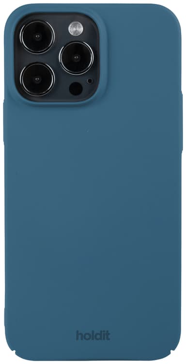 Holdit Slim Case iPhone 15 Pro Max skal (blå)