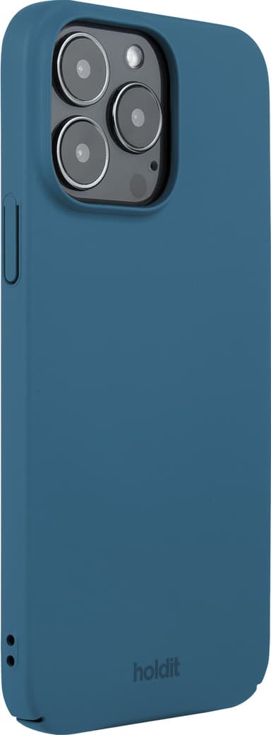 Holdit Slim Case iPhone 15 Pro Max skal (blå)
