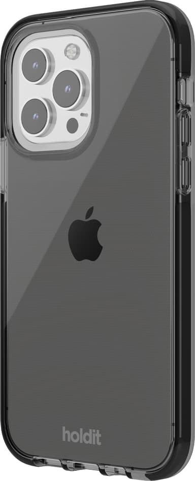 Holdit Seethru iPhone 15 Pro skal (svart)
