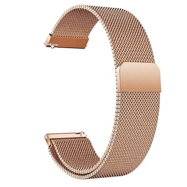 SKALO Milanese Loop till Garmin Venu Sq/Sq Music - Roséguld