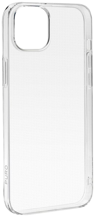 Puro 0.3 Nude iPhone 15 Plus fodral (genomskinligt)