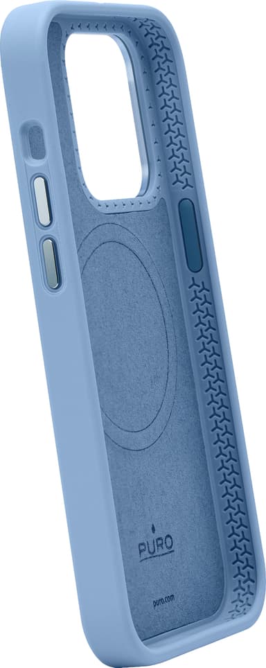 Puro Icon Mag Pro iPhone 15 fodral (blått)