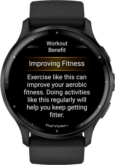 Garmin Venu 3 smartwatch (svart)