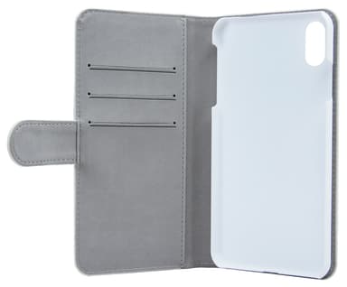 Gear iPhone Xs Max 6.5 plånboksfodral (vit)